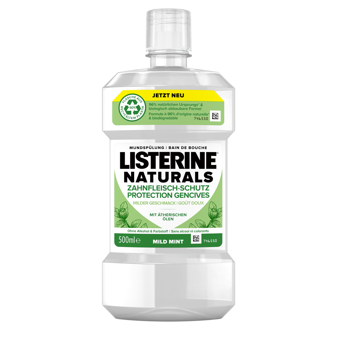 Listerine Naturals Zahnfleisch-Schutz 500ml