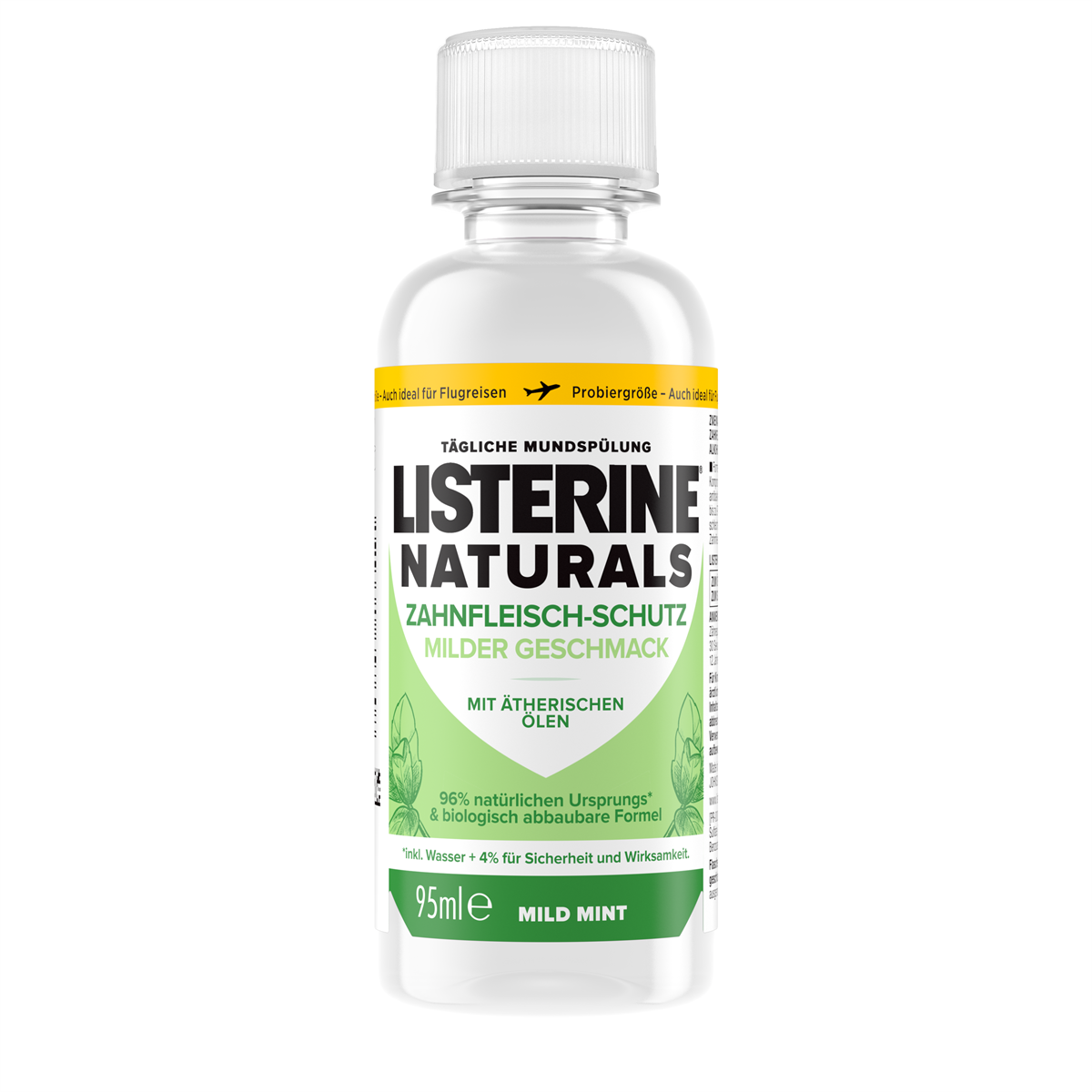 Listerine Naturals Zahnfleisch-Schutz Reisegröße 95ml